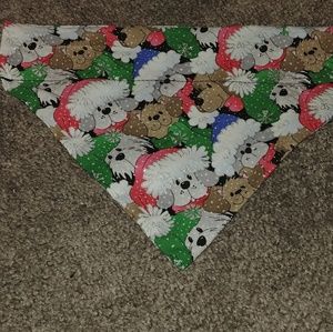 Slide on collar dog bandana